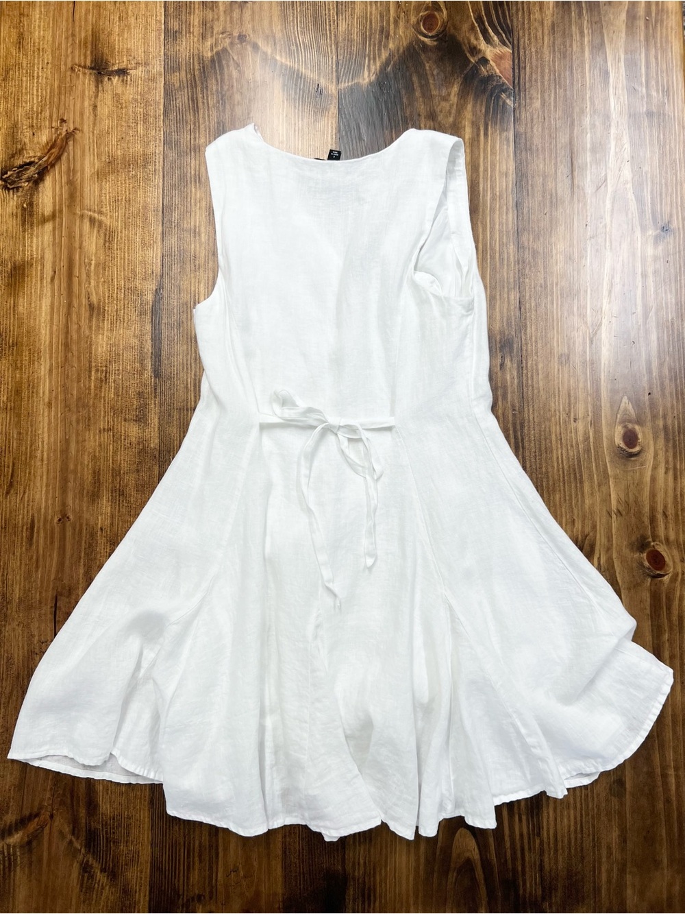 J. Crew Linen mini dress in White Size 6 - Picture 10 of 10